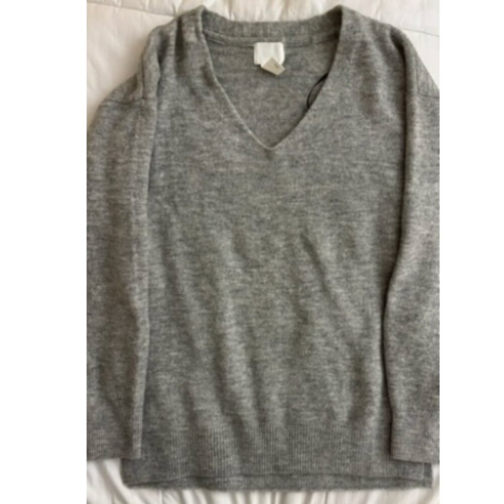 Gray Oversized Sweater